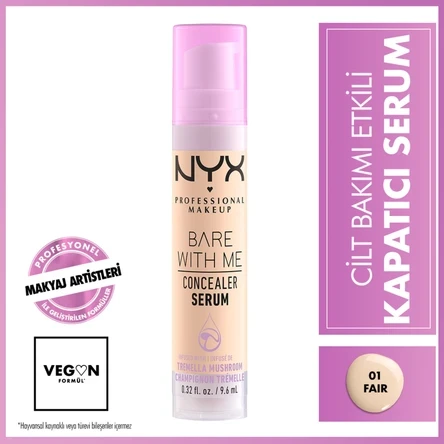 nyx-professional-makeup-bare-with-me-kapatici-serum-01-fair ürün görseli 1