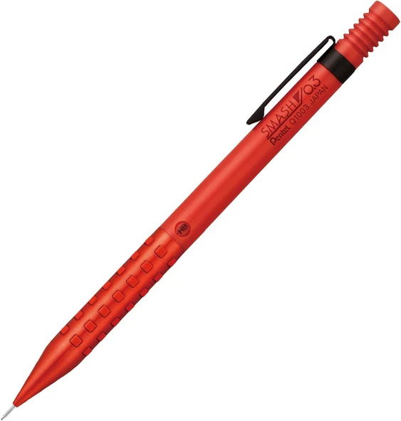 Pentel Smash Q1003-Pl6 (0.3 Mm) Metalik Kırmızı Gövde, Teknik Çizim Ve Yazı Versatili, Ltd. Edition, ürün görseli 1
