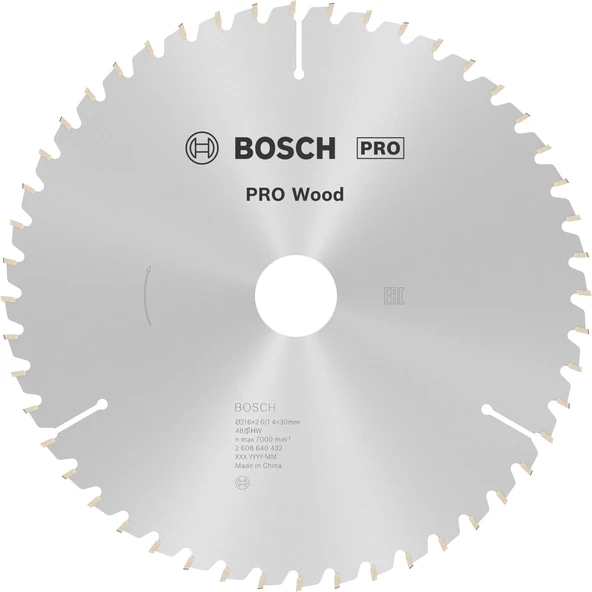Bosch Professional Accessories Daire Testere Bıçağı, Gri, 1 Adet ürün görseli 1
