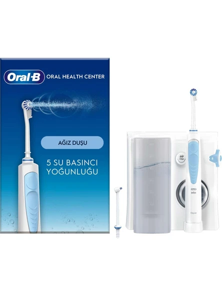 ORAL B Ağız Sağlığı Merkezi Ağız Duşu, 1 Oxyjet Başlığı, 1 Water Jet Başlığı ürün görseli 1