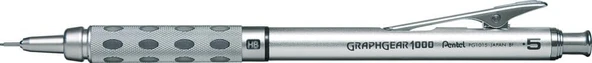 Pentel Graphgear 1000 Metal Gövdeli, Gizli Uçlu, Teknik Çizim Ve Yazı İçin Mekanik Kurşun Kalem, 0.5 ürün görseli 1