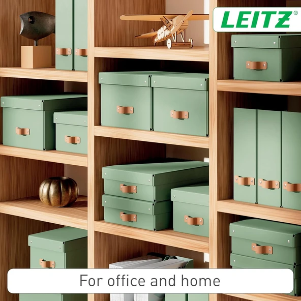 Leitz Puro Kutu Klasör 2’Li Yeşil - Resim 2