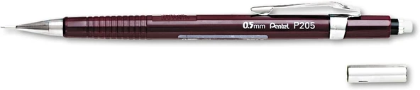 Pentel Teknik Çizim Ve Yazı İçin Mekanik Kurşun Kalem, 0.5 Mm, Kırmızı, Orijinal Kutusunda ürün görseli 1
