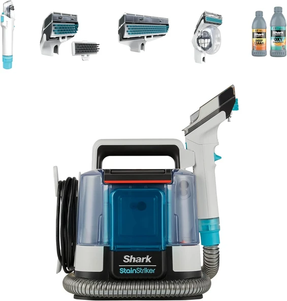 Shark Stainstriker – Pet Başlıklı, Koltuk Yıkama Ve Leke Çıkarma Makinesi Px200Eut ürün görseli 1