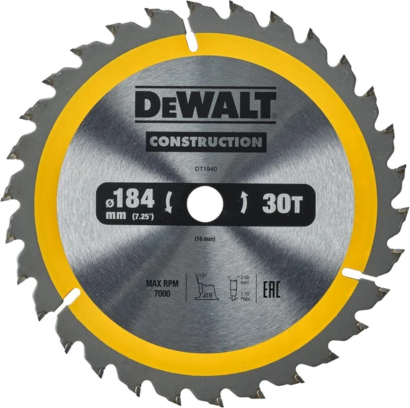 Dewalt Dt1940-Qz Elmas Testere, Metalik ürün görseli 1