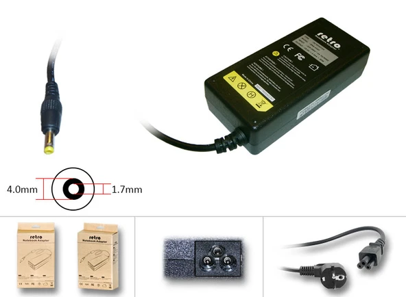 Hp Mini 1000, Mini 1100 Notebook Adaptör RNA-HC07 ürün görseli 1