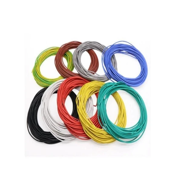 Tek Damarlı Montaj Kablosu 24AWG Kırmızı 5M ürün görseli 1