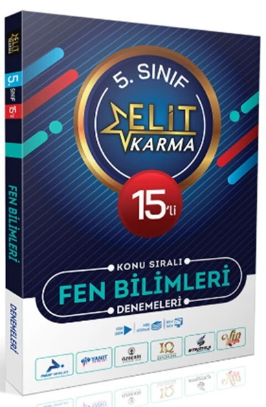Paraf Yayınları 5. Sınıf Fen Bilimleri 15 li Elit Karma Konu Sıralı Denemeleri ürün görseli 1