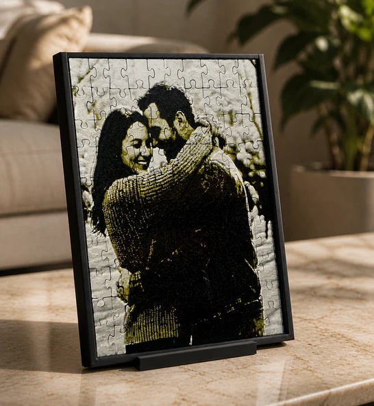 Kişiye Özel 99 Parça 3D Baskı Puzzle Fotoğraflı Puzzle Tablo Özel Üretim Hediye ürün görseli 1