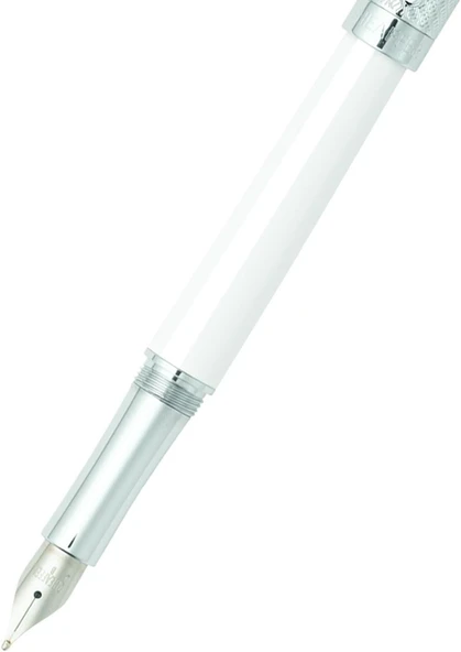 Sheaffer 92400 Intensity Dolma Kalem, Medium Uç Beyaz - Resim 3