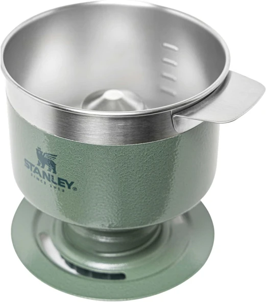 Stanley Pour Over Paslanmaz Çelik Kahve Demleyici, Yeşil (Hammertone Green), 1-6 Bardak ürün görseli 1