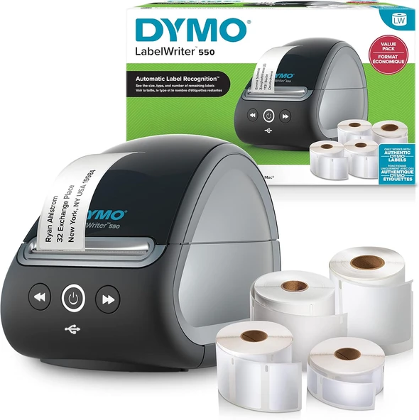 Dymo Dymo Lw550 Elektronik Etiket Yazıcısı Promo * ürün görseli 1