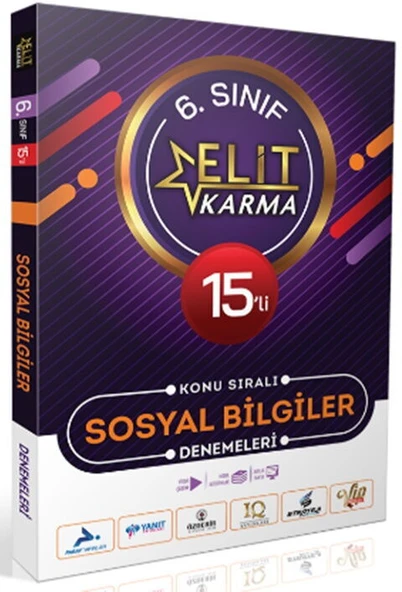 Paraf Yayınları 6. Sınıf Sosyal Bilgiler 15 li Elit Karma Konu Sıralı Denemeleri ürün görseli 1