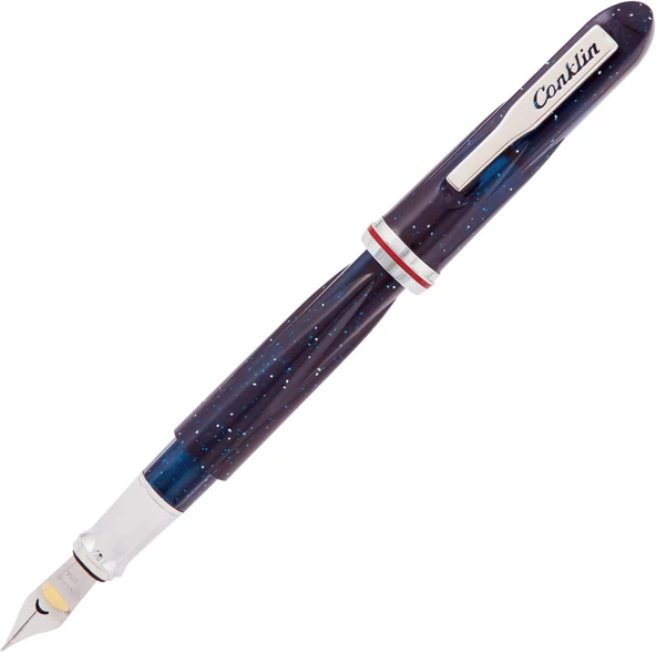 Conklin Ck75381 Empire Stardust Blue Dolma Kalem F Uç ürün görseli 1