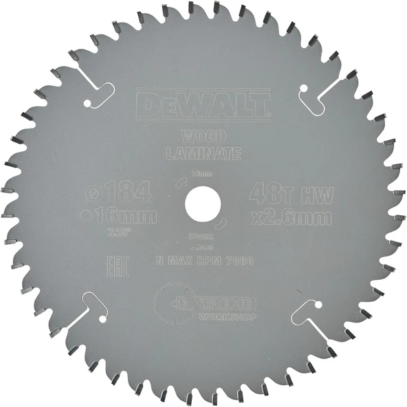 Dewalt Dt4092 Elmas Testere, Metalik, 184X16Mm ürün görseli 1