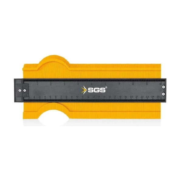 Sgs 970 Magıx Şablon Cetveli 25X10Cm ürün görseli 1
