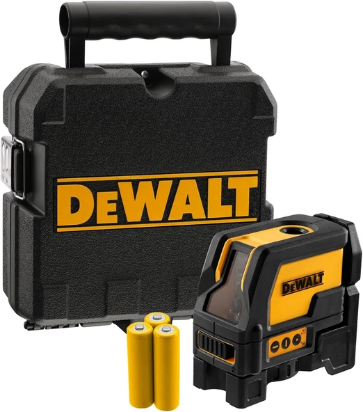 Dewalt Dw0822-Xj Otomatik Tesviye Ve Yatay Çizgi Lazer, Sari-Siyah ürün görseli 1