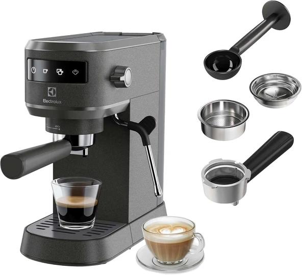 Electrolux E6Ec1-6Bst Explorer 6 Espresso Cappuccino Kahve Makinesi | Isı Kontrol Teknolojisi, Süt K ürün görseli 1
