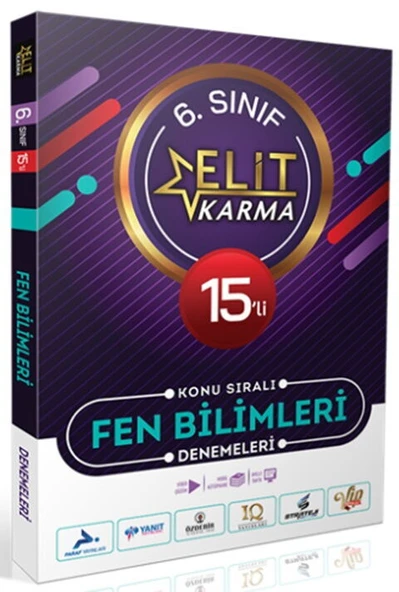 Paraf Yayınları 6. Sınıf Fen Bilimleri Elit Karma 15 li Konu Sıralı Denemeleri ürün görseli 1