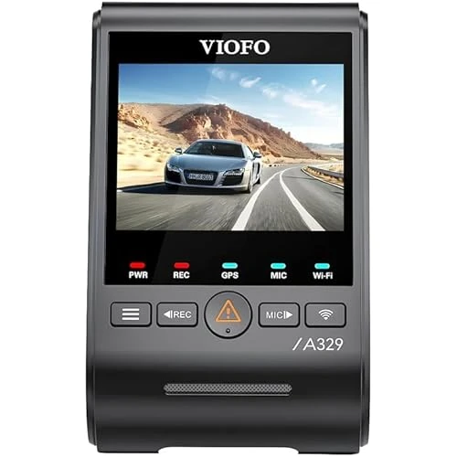 Viofo A329 4K Hdr Sony Starvis 2 Sensörlü Wi-Fi 6 Ssd Destekli Gps'Li Araç Kamerası, A329 Tek Kamera ürün görseli 1