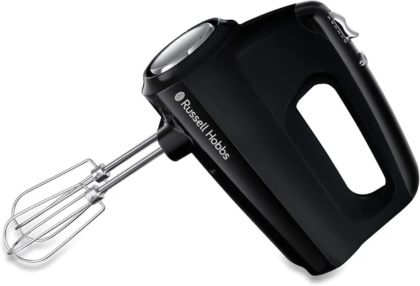 Russell Hobbs El Mikseri Mat Siyah (5 Hız Kademesi Artı Turbo Fonksiyonu, Bulaşık Makinesinde Yıkana ürün görseli 1