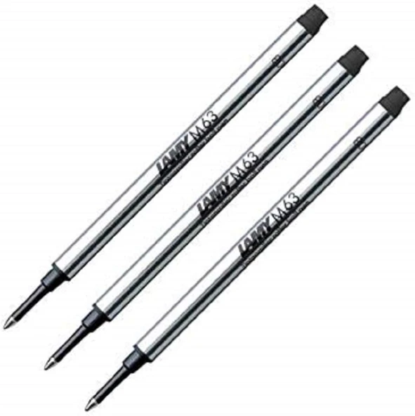 Lamy M63 Rollerball Yedek Si̇yah X 3 (Db18559) ürün görseli 1