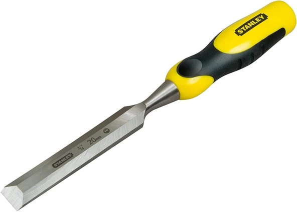 Stanley Dynagrip Keski (22 Mm Eisenlaenge, Karbonstahl, Krom-Çelik Alaşım, Schlagkappe Çelik), Sarı, ürün görseli 1