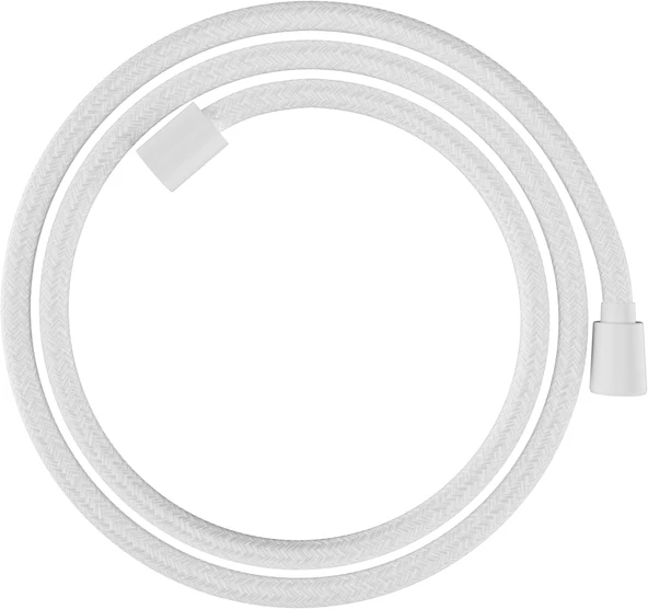 Hansgrohe 28260700 Designflex Tekstil Mat Beyaz El Duşu Hortumu, 160 Cm ürün görseli 1