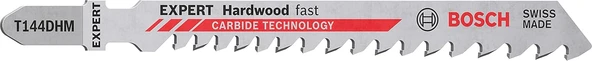 Bosch Professional 3X Expert 'Hardwood Fast' T 144 Dhm Dekupaj Testere Bıçakları (Sert Ahşap, Wpc Ah ürün görseli 1
