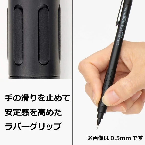 Pentel Tasarım Kurşun Kalem Graph Pro Için 0,7 Mm - Resim 5