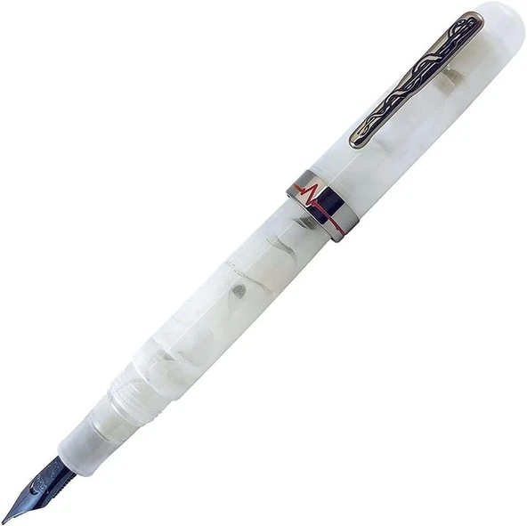 Conklin All American Courage Limited Edition Dolma Kalem White B Uç ürün görseli 1