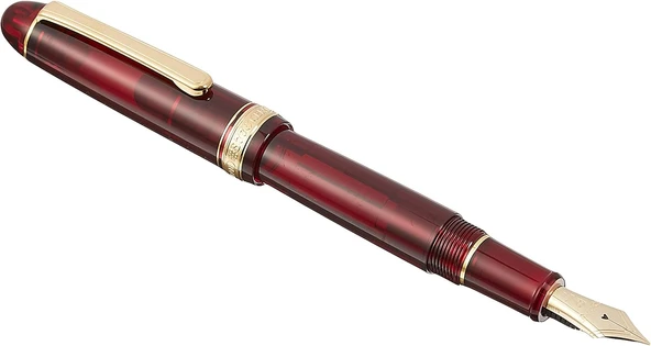 プラチナ萬年筆 Plutinum Pnb13000#3776 Century Gold Trim 71 Bourgogne Ef Dolma Kalem ürün görseli 1