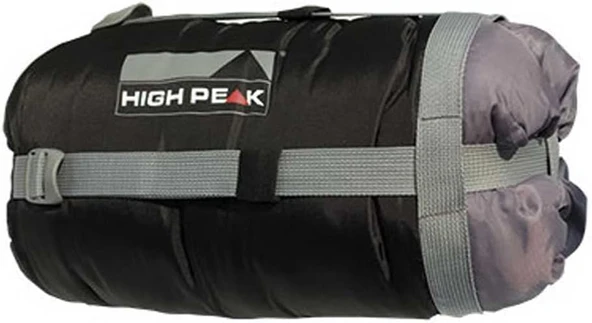 High Peak Kompresyon Paket Torbası M, Siyah/Gri, 37 X 18 Cm ürün görseli 1