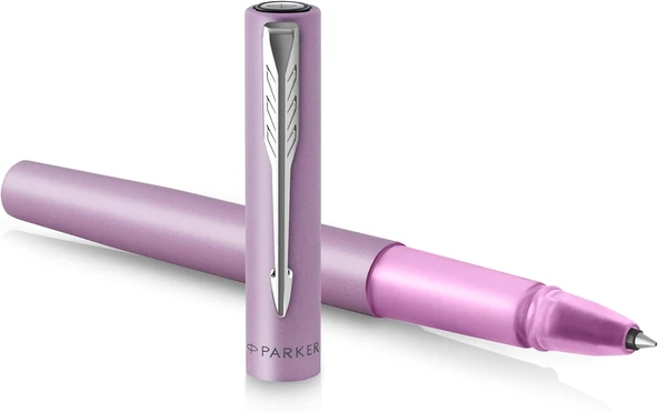 Parker Vector Xl Tükenmez Kalem | Pirinç Üzerine Metalik Lila Lake | Siyah Mürekkep Doldurmalı Ince ürün görseli 1