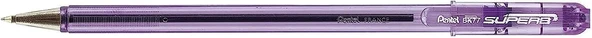 Pentel 0.7 Mm Yağ Bazlı Roller Kalem 12'Li Kutu Vi̇olet ürün görseli 1