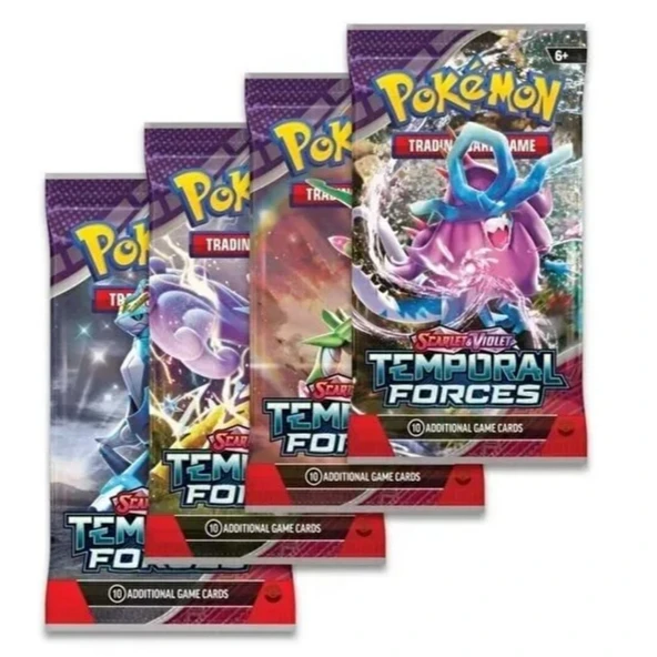 Temporal Forces Scarlet ve Violet Serisi Kart ürün görseli 1
