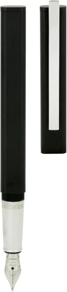 Monteverde Cube Serisi Mv32323 Dk M Matt Black Dolma Kalem ürün görseli 1