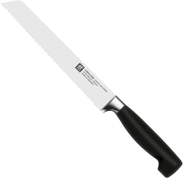 Zwilling Four Star Mutfak Bıçağı, Paslanmaz Çelik, Siyah - Resim 4