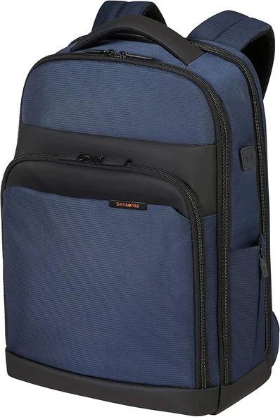 Samsonite Kf9-01-003 14.1" Mysight Usb Girişli Notebook Sırt Çantası, Mavi ürün görseli 1