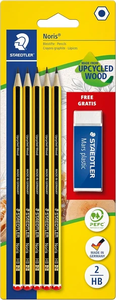 Staedtler 120 A Sbkd Noris Kurşun Kalem Set 5 X Noris Kalem 1 X Silgi 1 X Kalemtraş ürün görseli 1