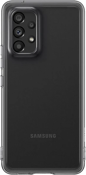 Samsung Galaxy A53 Şeffaf Kılıf - Siyah - Resim 2