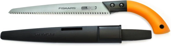 Fiskars Ahşap Testeresi Yeşil, Sabit Bıçak, Plastik Kılıf Dahil, Düz Kesim, Bıçak Uzunluğu: 33 Cm, P ürün görseli 1