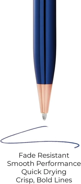 Cross 8511D C1 Slim Tükenmez Refil Mavi Medium Uç - Resim 3