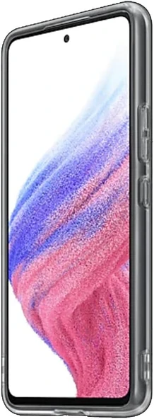 Samsung Galaxy A53 Şeffaf Kılıf - Siyah - Resim 4