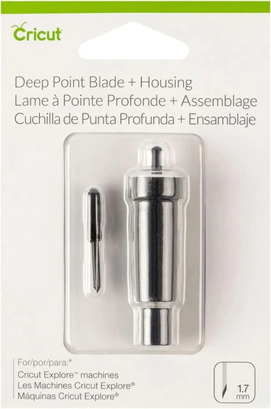Cricut 2002293 Explore Maker Deri̇n Uçlu Biçak (Yuvali) ürün görseli 1