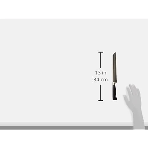 Zwilling Four Star Mutfak Bıçağı, Paslanmaz Çelik, Siyah - Resim 3
