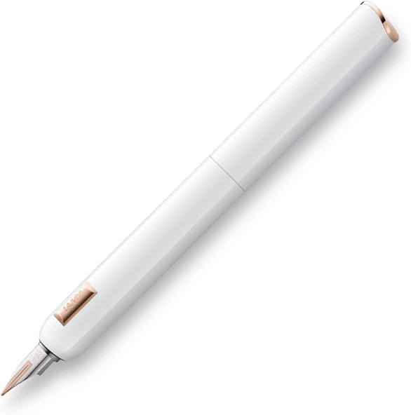 Lamy Dialog Cc Dolma Kalem 14K Altın Broad İmza Uç Beyaz ürün görseli 1