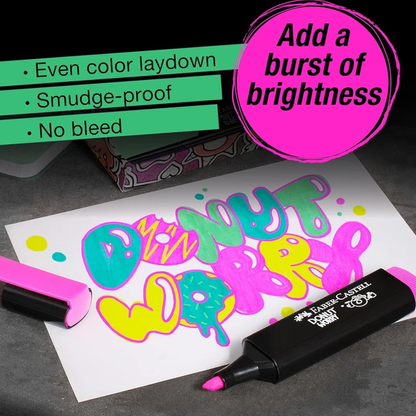 Faber-Castell Graffiti Textliner 46, 8X - Resim 4