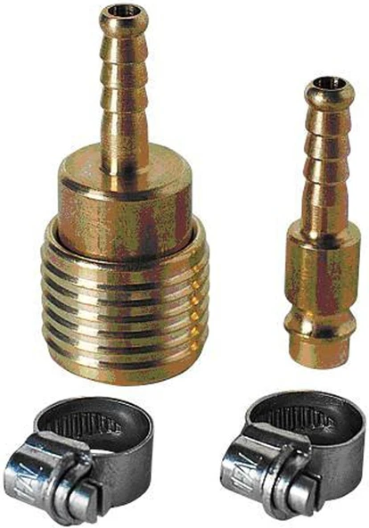 Orijinal Einhell Hortum Bağlantı Seti, 4 Parça 6 Mm (Kompresör Aksesuarı, 4 Parçalı Set, 1X Tek Elle ürün görseli 1