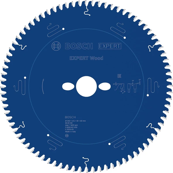 Bosch Expert For Wood 250 * 30 Mm 80 Diş ürün görseli 1